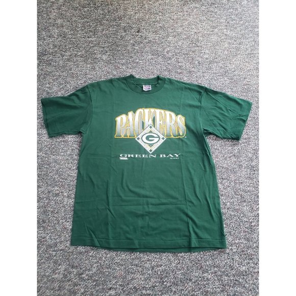 90s Green Bay Packers Single Stitch‎ Tee - Picture 1 of 5